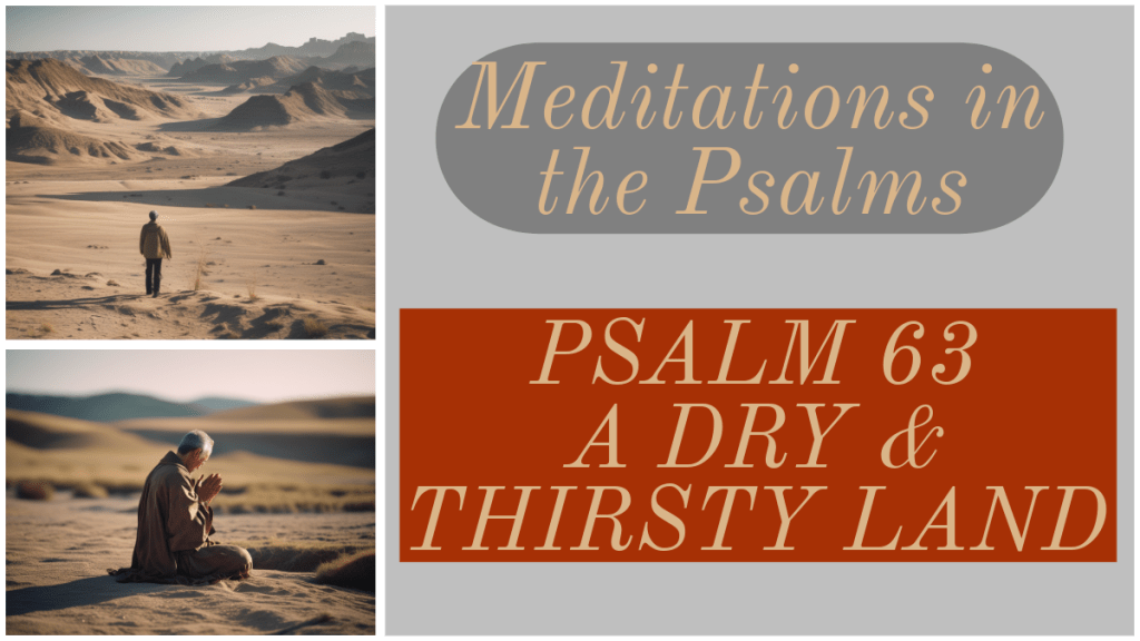 PSALM 63; A Dry & Thirsty&nbsp;Land